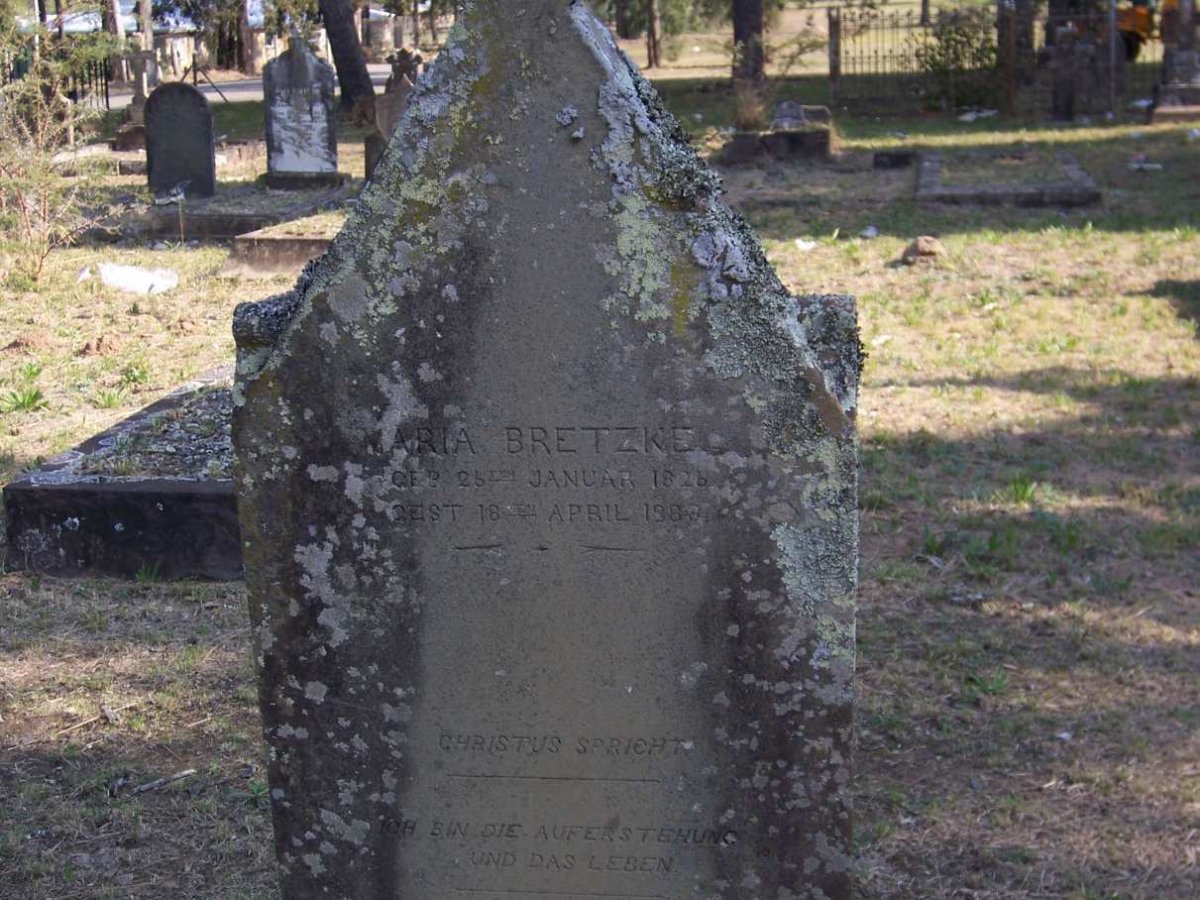 BRETZKE Maria 1826-1988