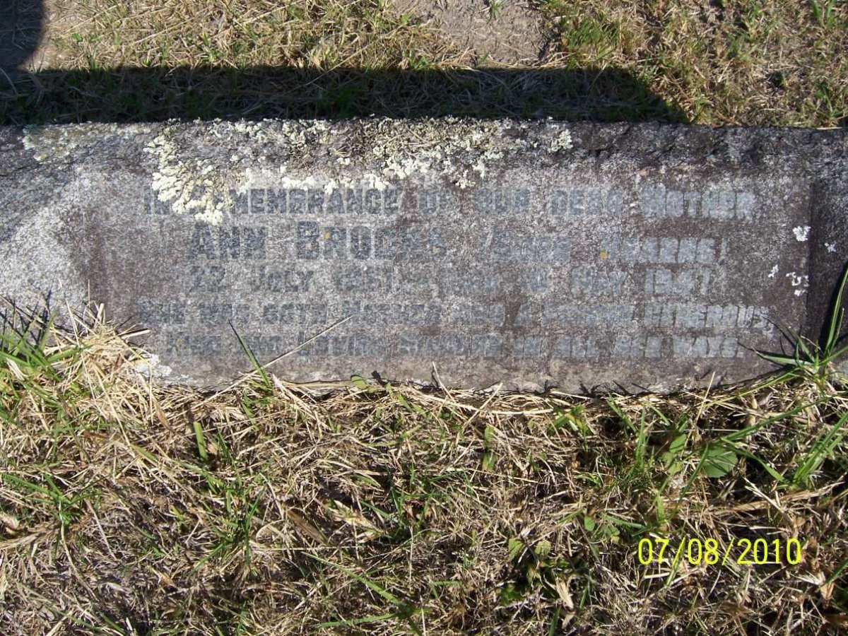 BROOKS Ann nee HEARNS 1861-1947