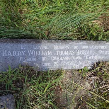 BURVILL Harry William Thomas  -1958