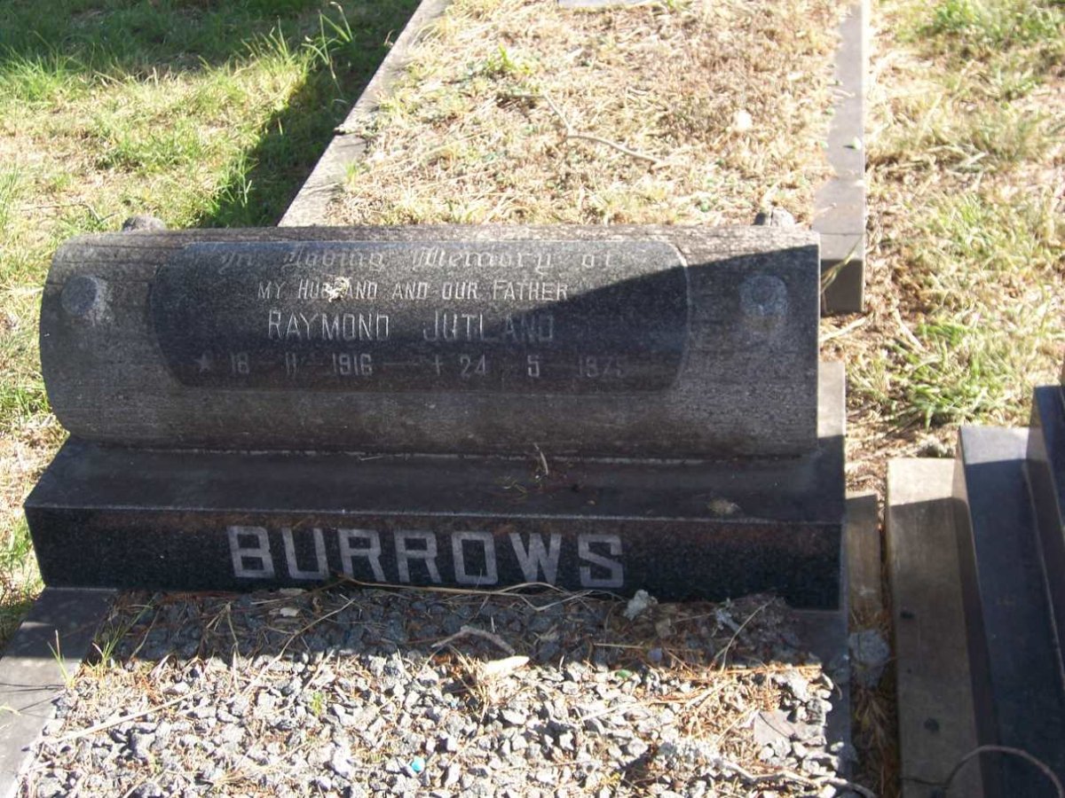 BURROWS Raymond Jutland 1916-1979