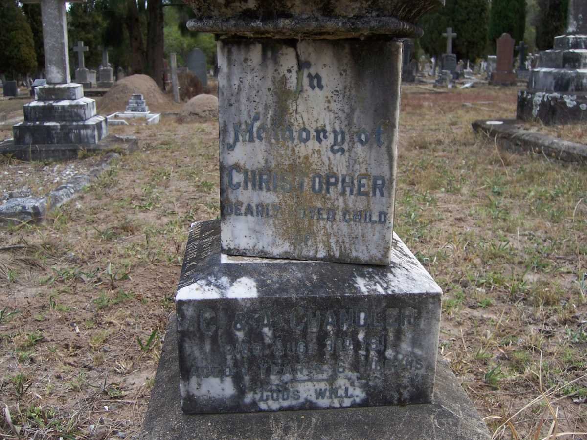 CHANDLER Christopher -1911