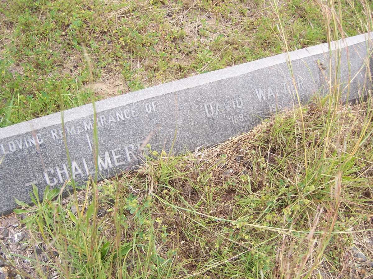 CHALMERS David Walter 1895-1961 &amp; Isabella Marshall 1900-1984