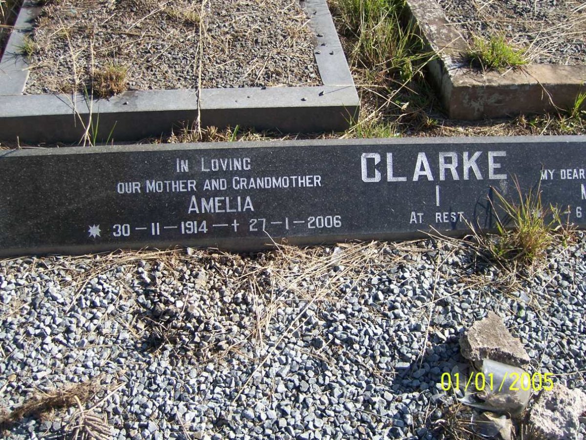 CLARKE Milford Ross 1905-1969 & Amelia 1914-2006 _1