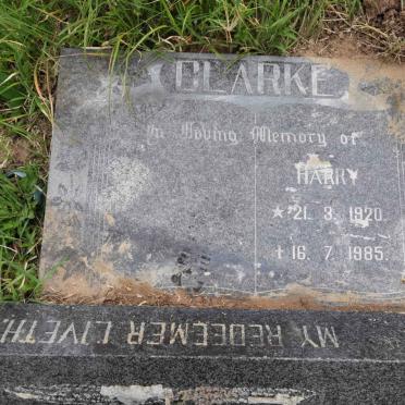 CLARKE Harry 1920-1985