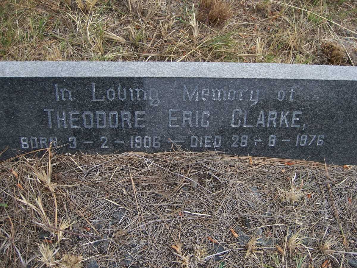 CLARKE Theodore Eric 1906-1976