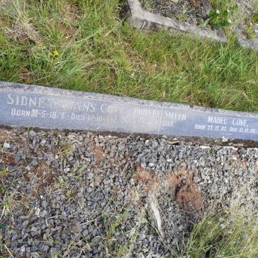 COVE Sidney Evans 1879-1962 &amp; Mabel 1882-1959 :: SMITH Phoebe 1872-1963