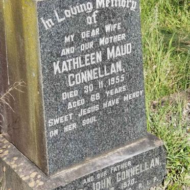 CONNELLAN Alfred John -1970 & Kathleen Maud -1955