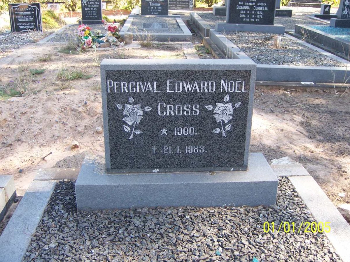 CROSS Percival Edward Noel 1900-1983