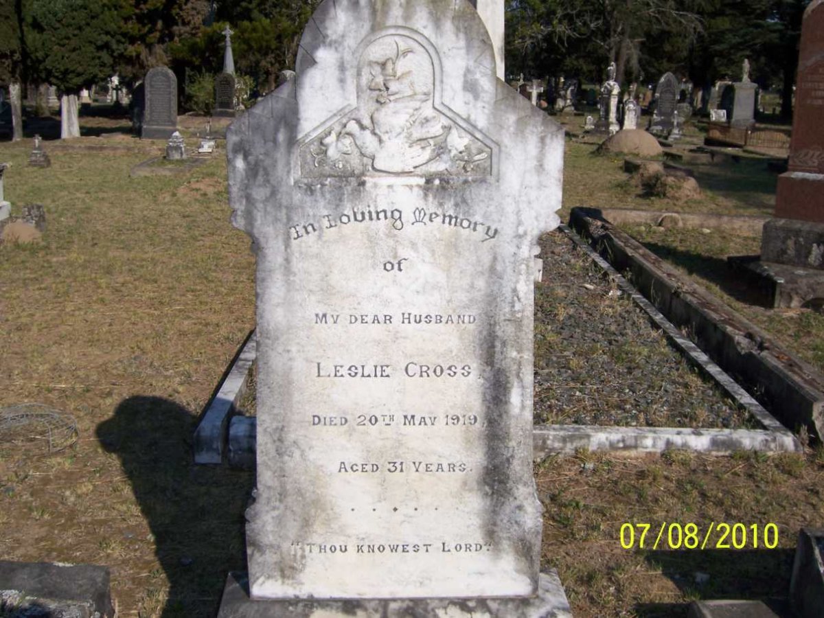 CROSS Leslie -1919