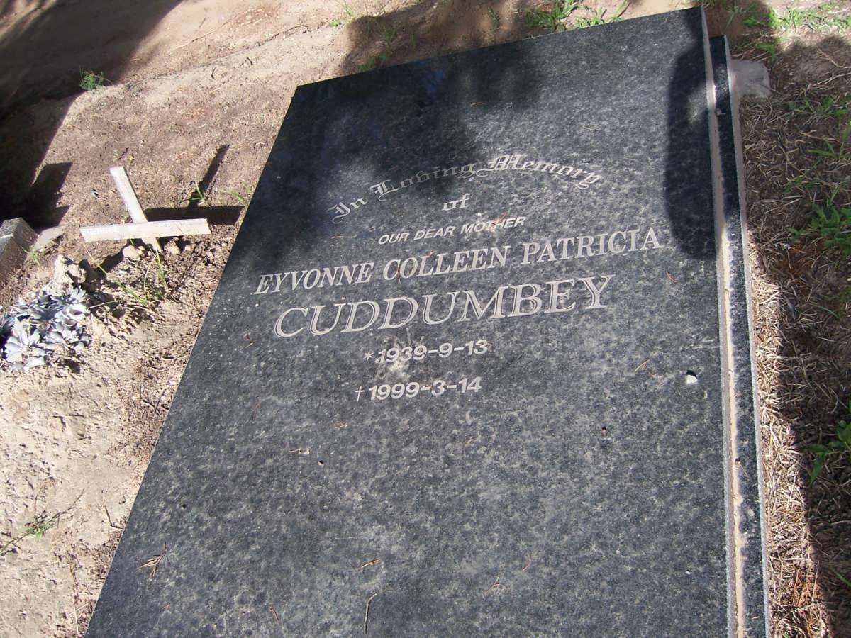 CUDDUMBEY Eyvonne Colleen Patricia 1939-1999