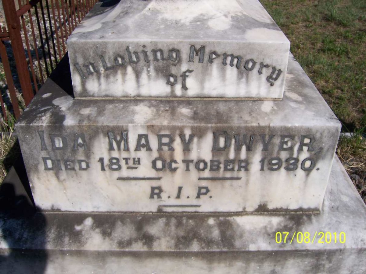 DWYER Ida Mary -1930