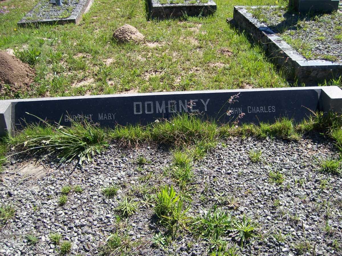 DOMONEY John Charles &amp; Dorothy Mary