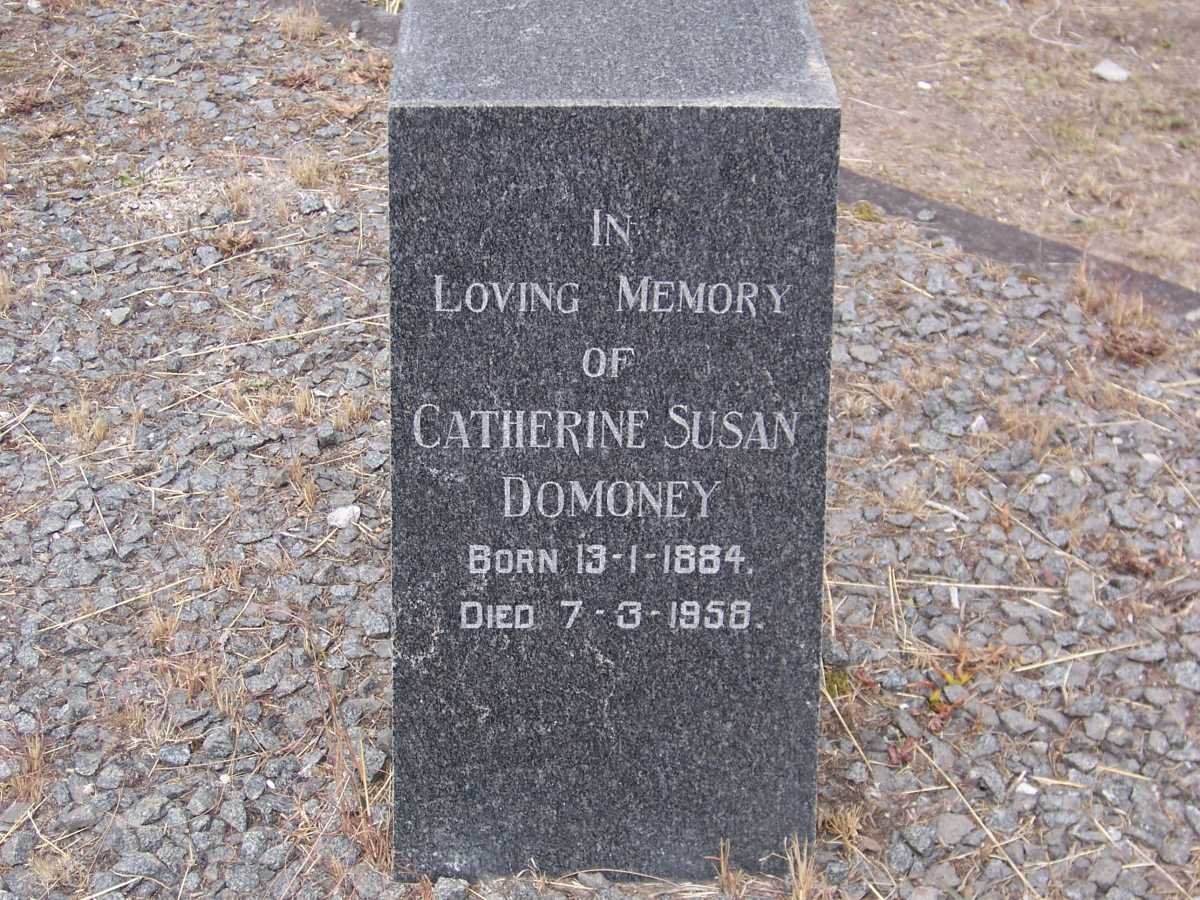 DOMONEY Catherine Susan 1884-1958