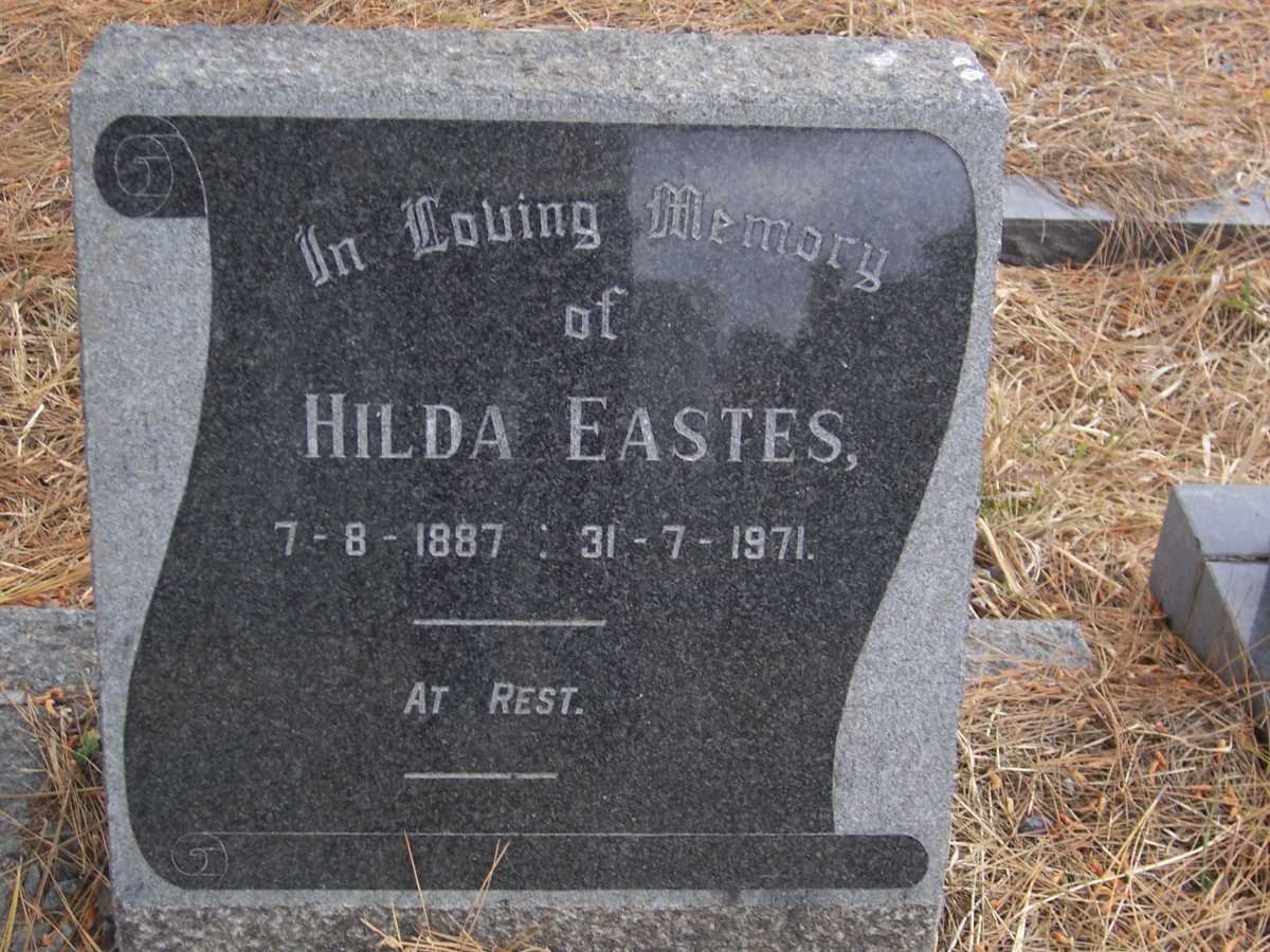 EASTES Hilda 1887-1971