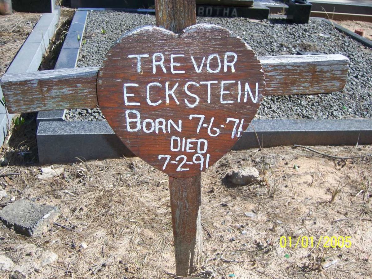 ECKSTEIN Trevor 1971-1991