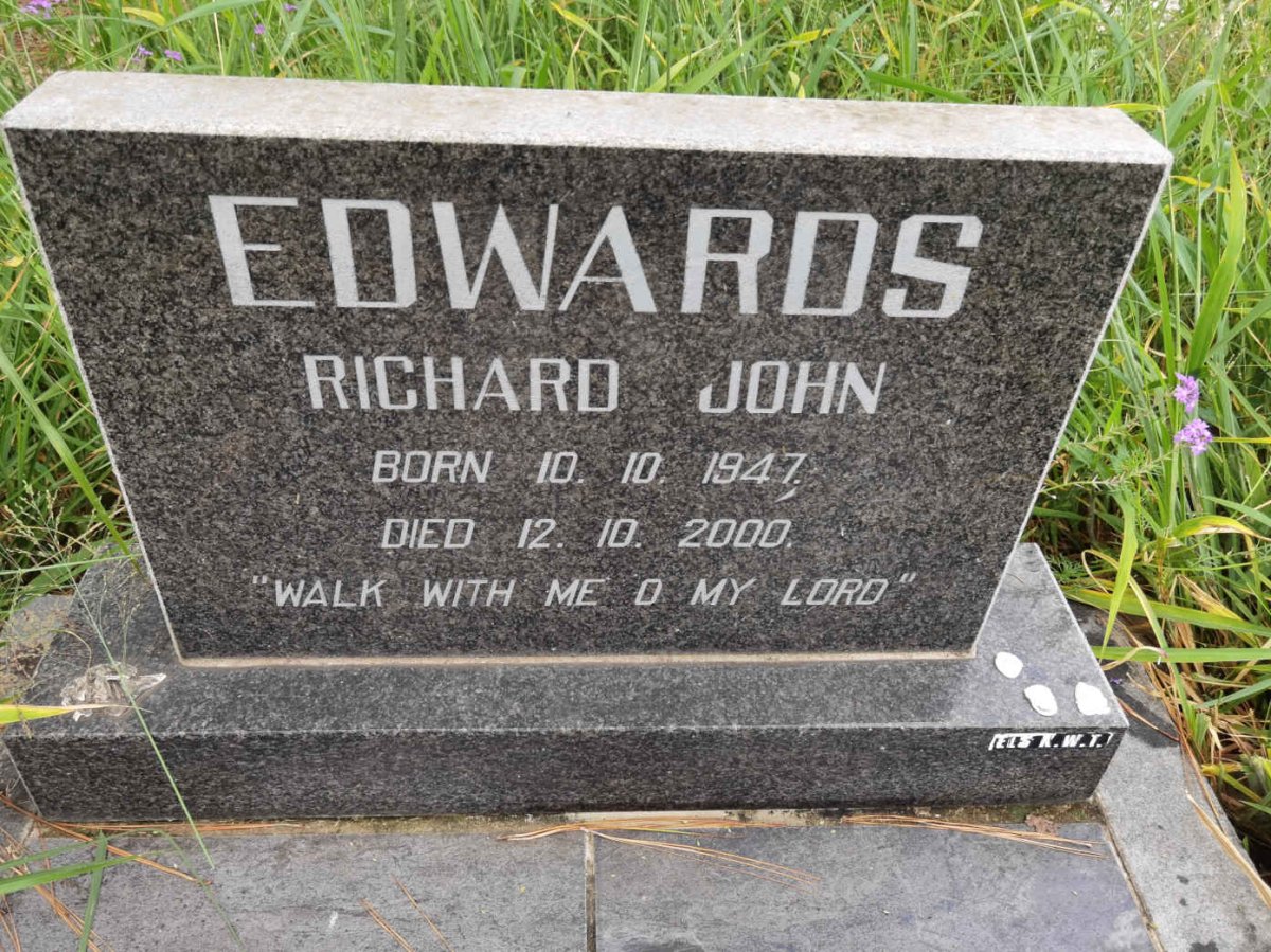 EDWARDS Richard John 1947-2000