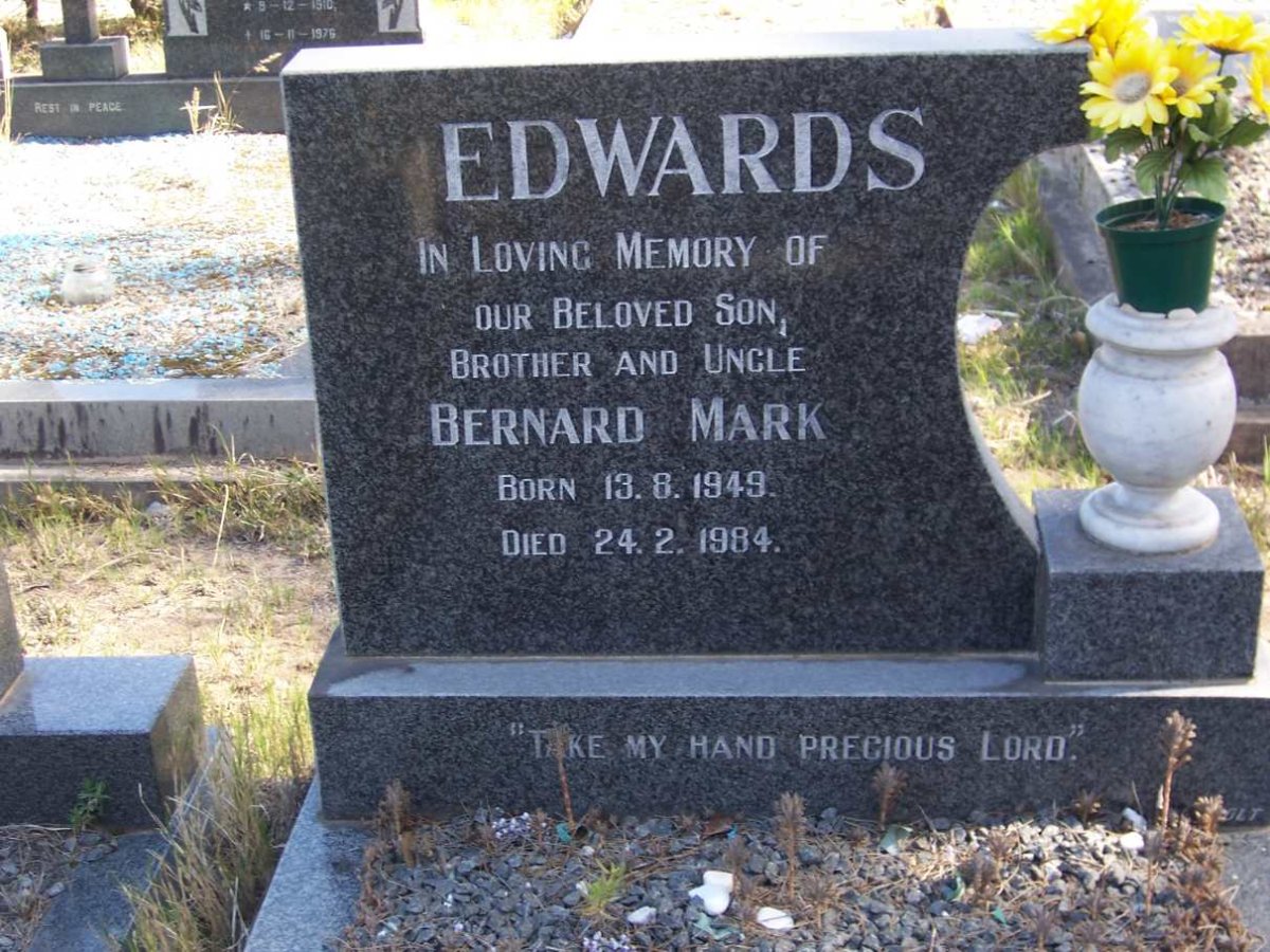 EDWARDS Bernard Mark 1949-1984