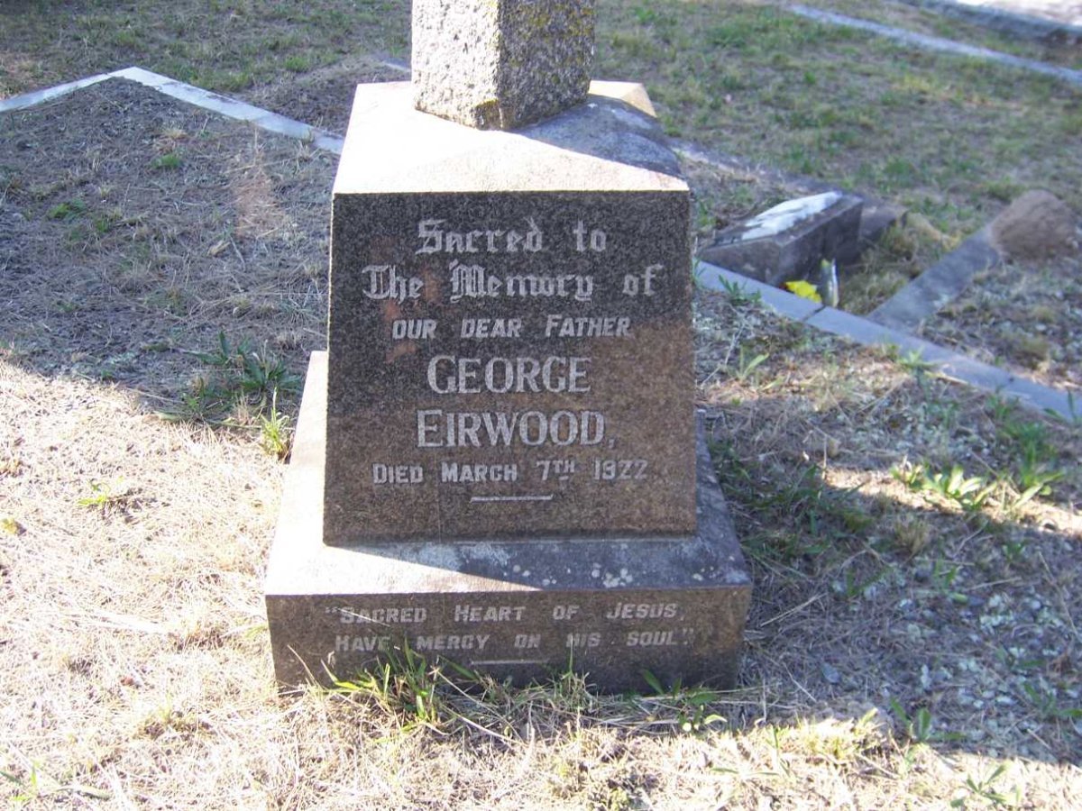 EIRWOOD George -1922