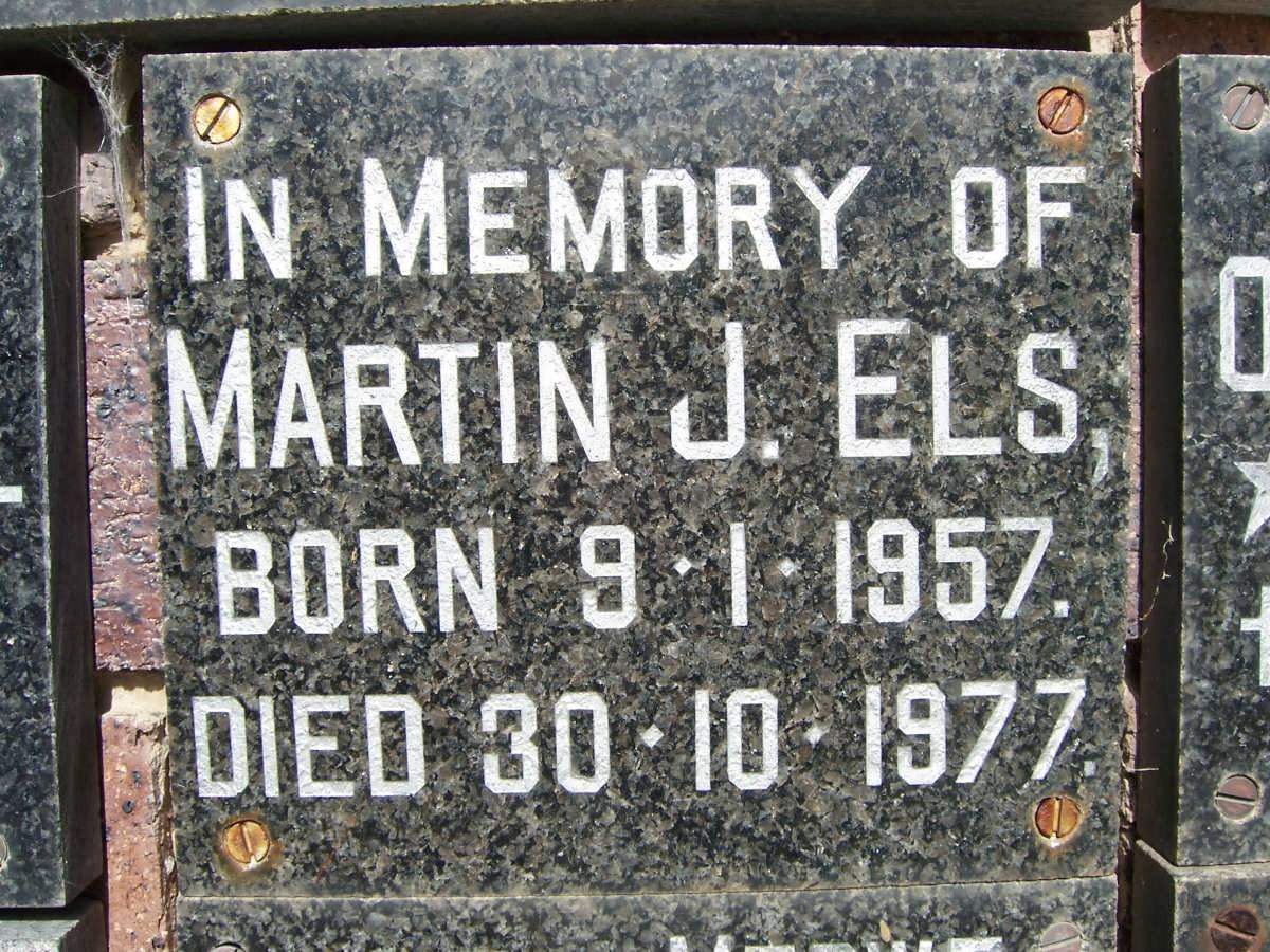 ELS Martin J. 1957-1977