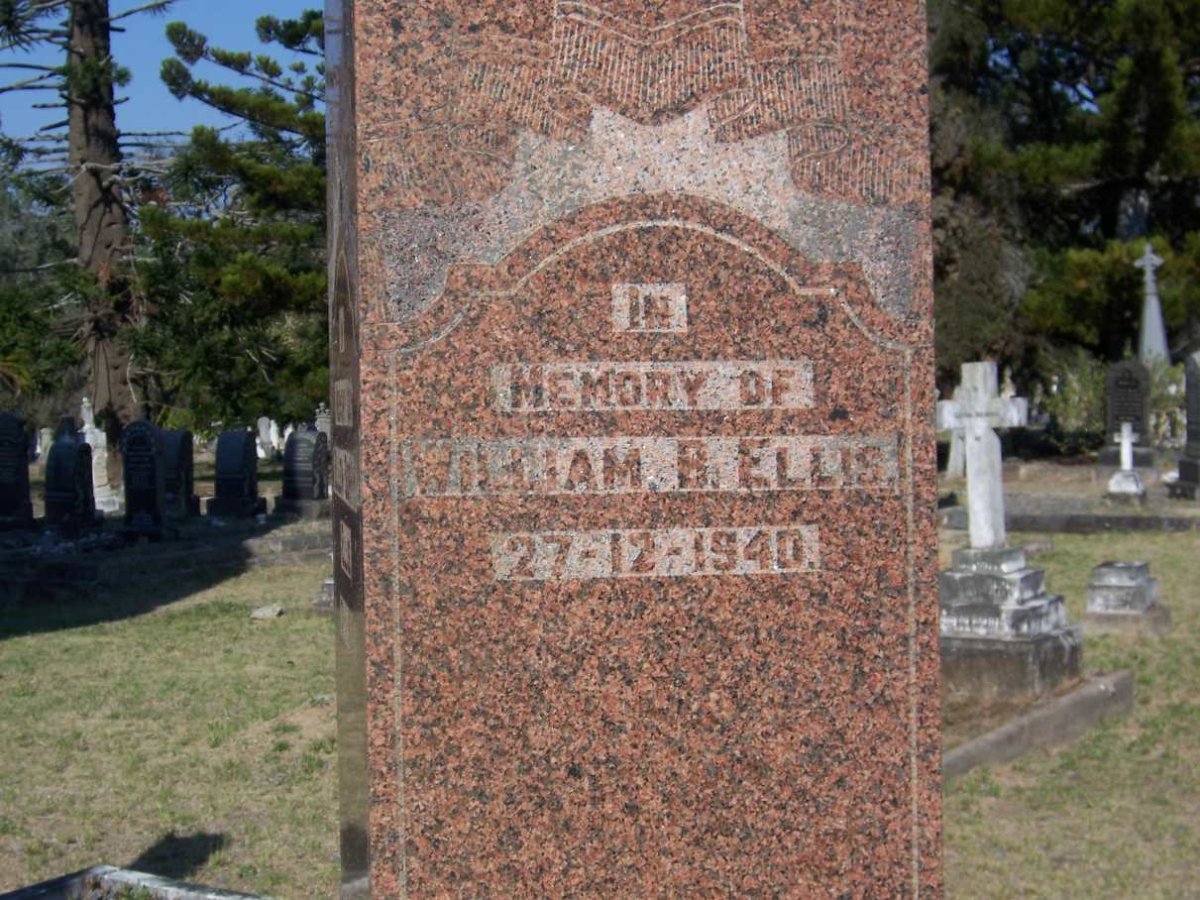 ELLIS William B. -1940 & Ellen Sophia -1953 _2