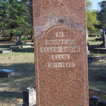 ELLIS William B. -1940 & Ellen Sophia -1953 _1