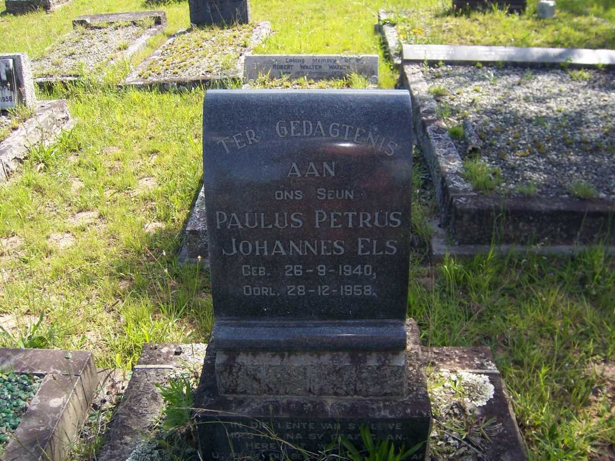 ELS Paulus Petrus Johannes 1940-1958