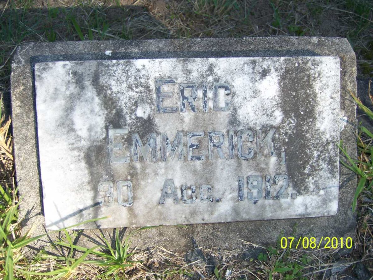 EMMERICK Eric -1912