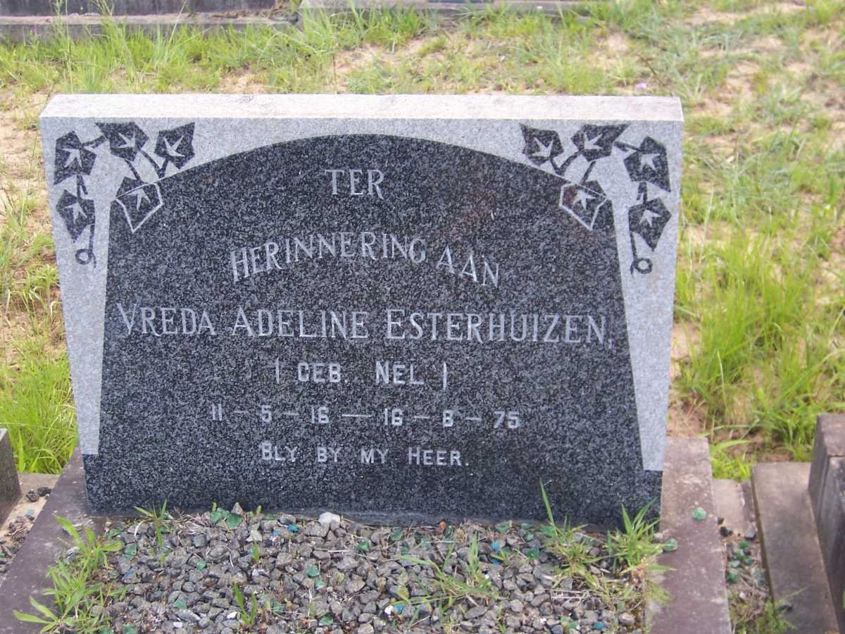ESTERHUIZEN Vreda Adeline nee NEL 1916-1975