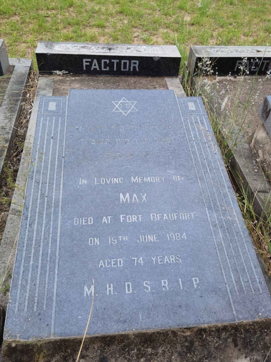 FACTOR Max -1984
