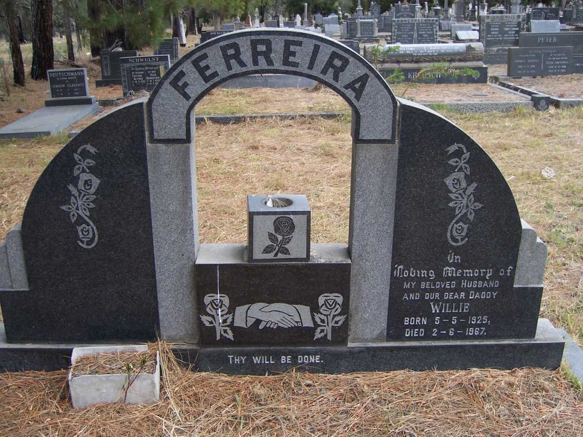 FERREIRA Willie 1925-1967