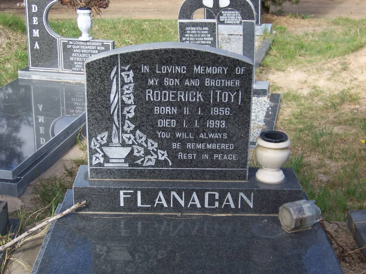 FLANAGAN Roderick 1956-1993