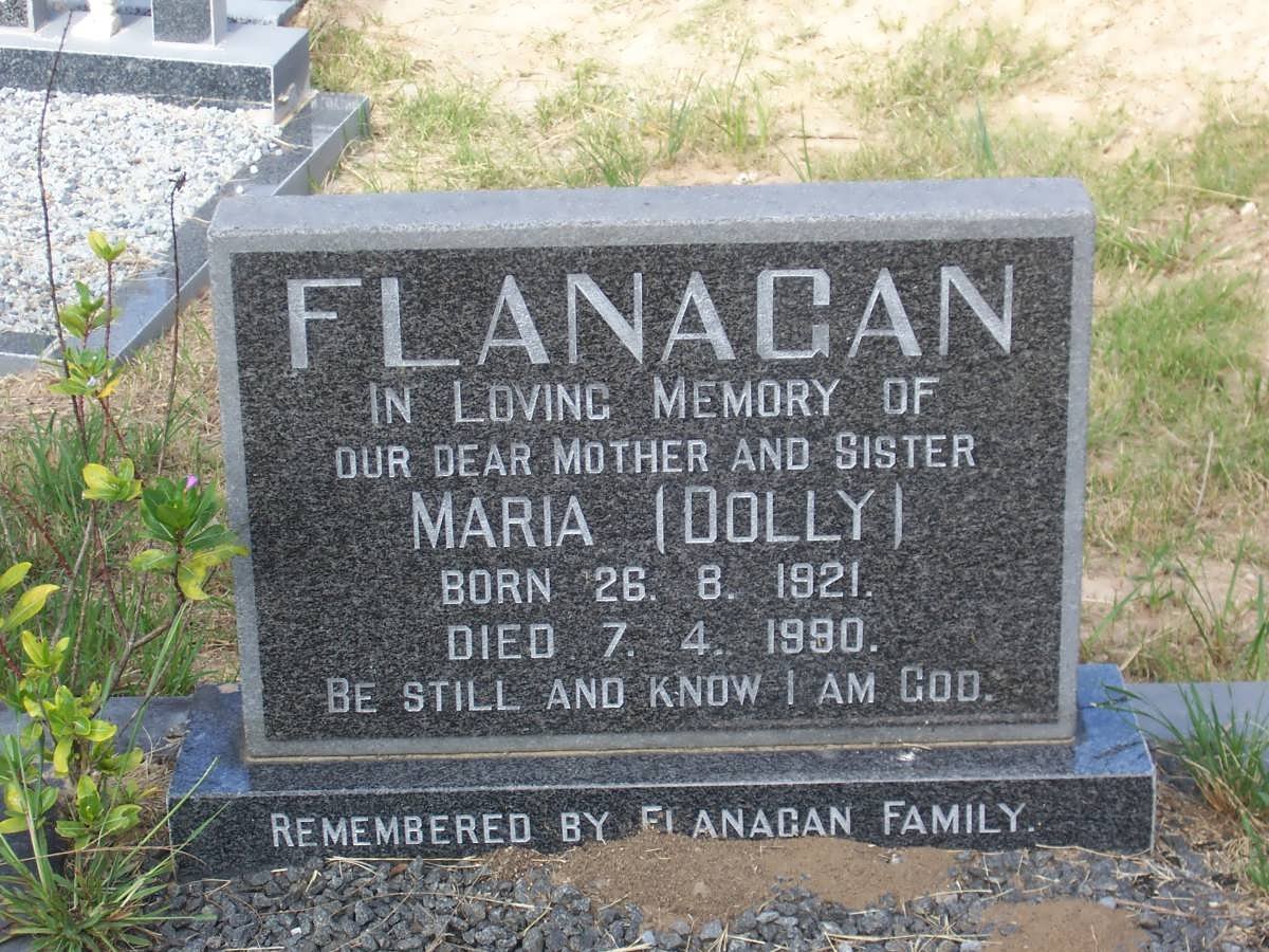 FLANAGAN Maria 1921-1990