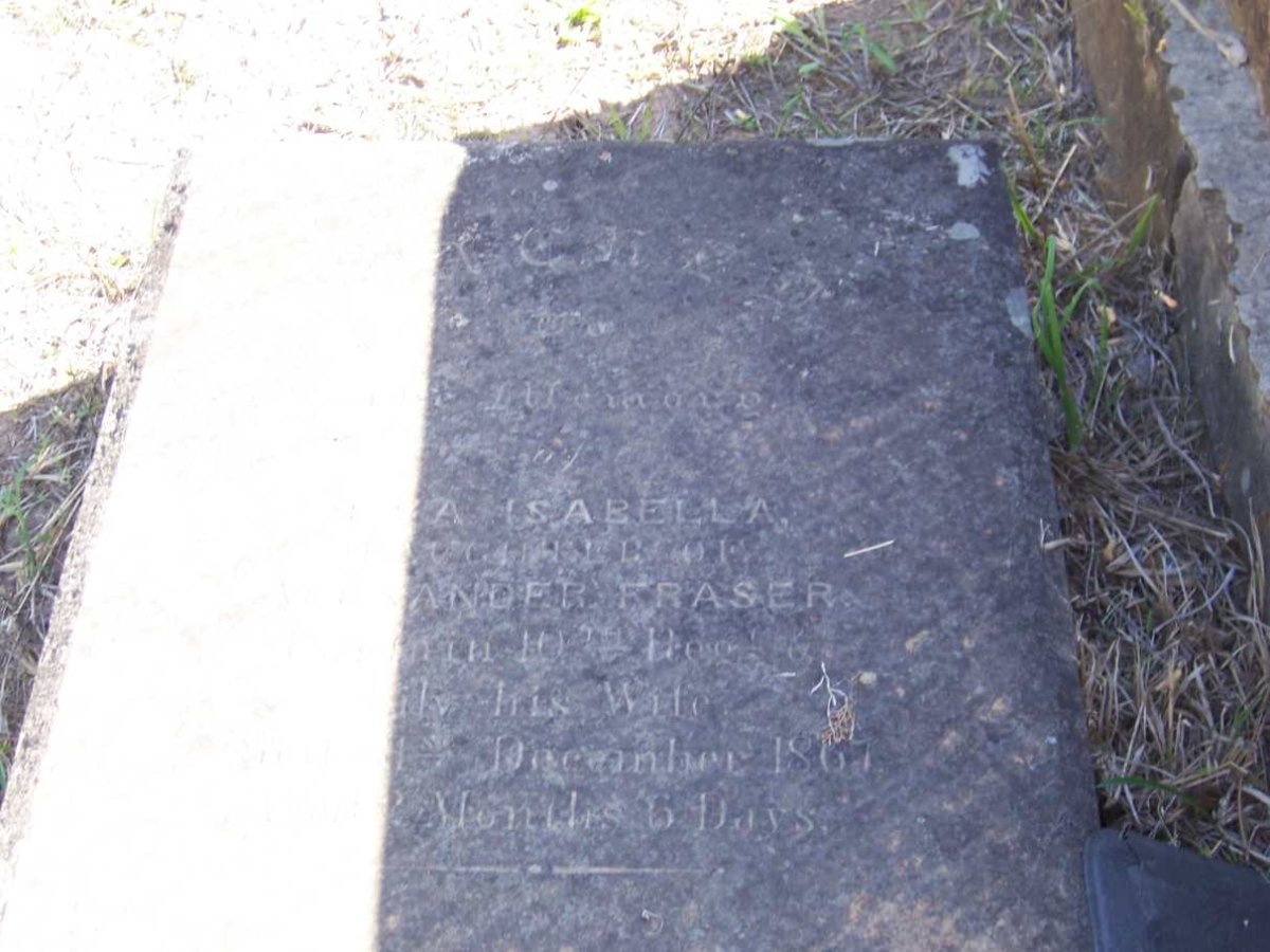 FRASER Isabella -1867