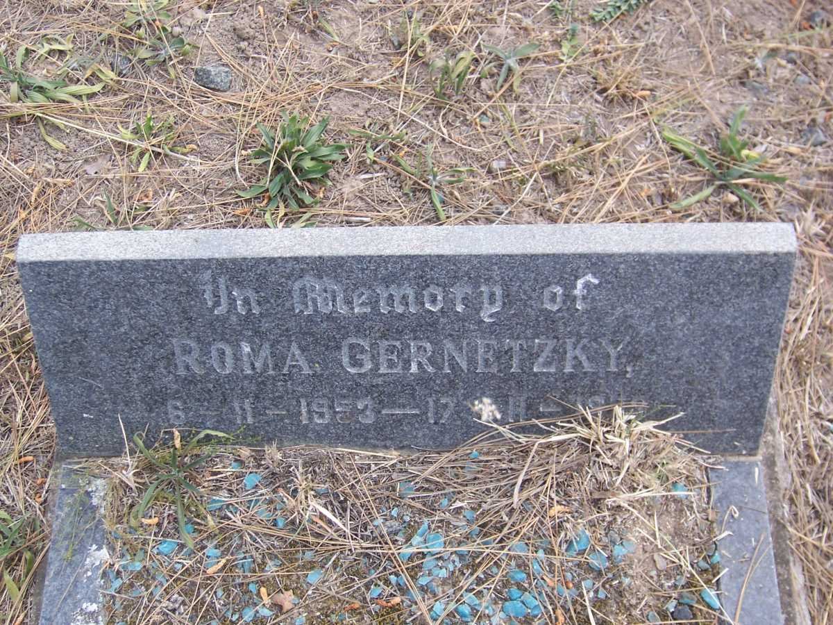 GERNETZKY Roma 1953-1953
