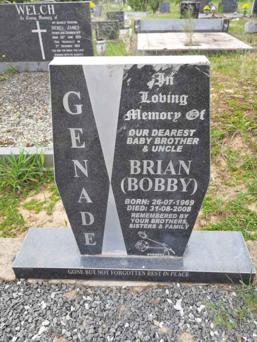 GENADE Brian 1969-2008