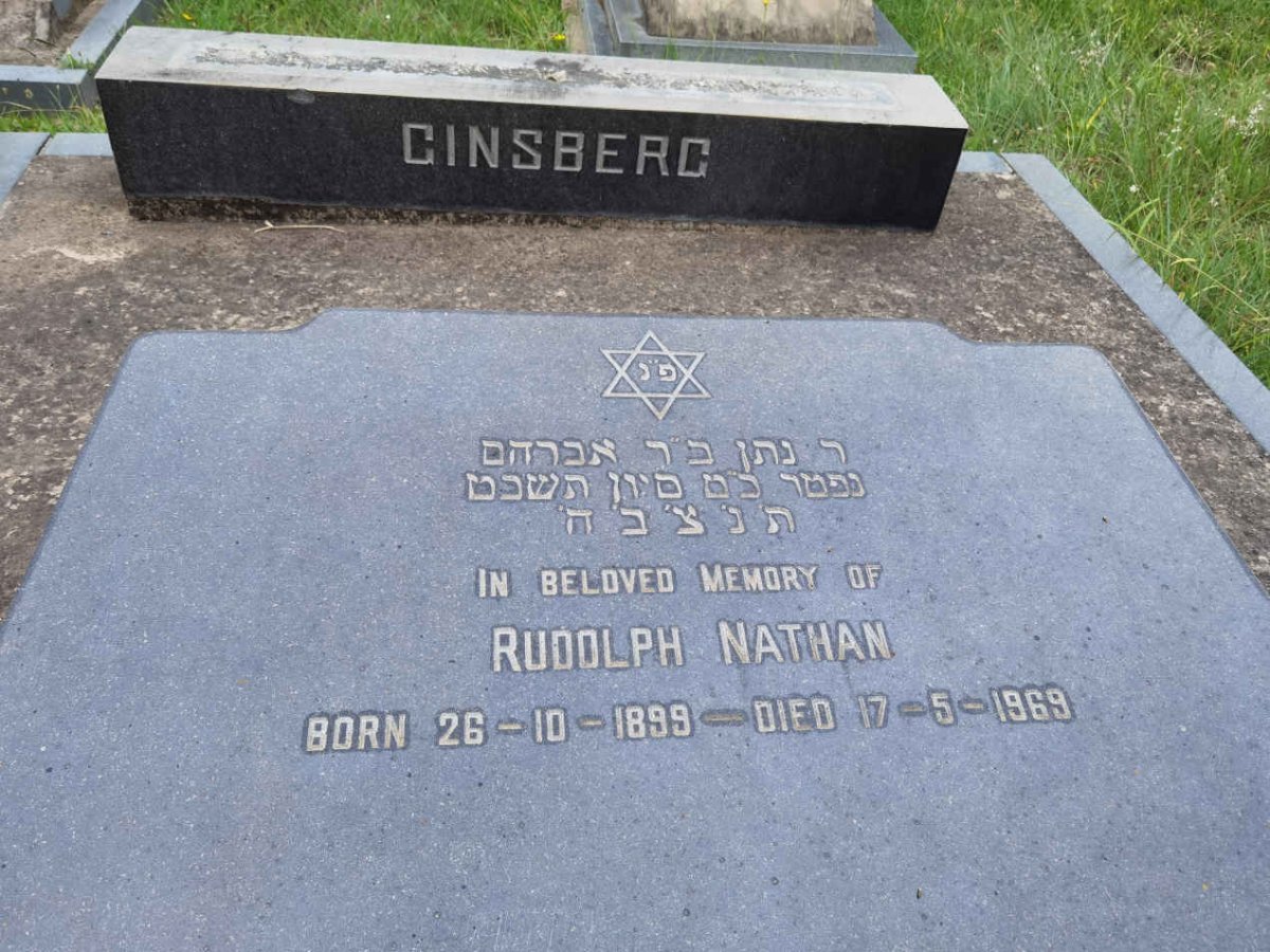 GINSBERG Rudolph Nathan 1899-1969