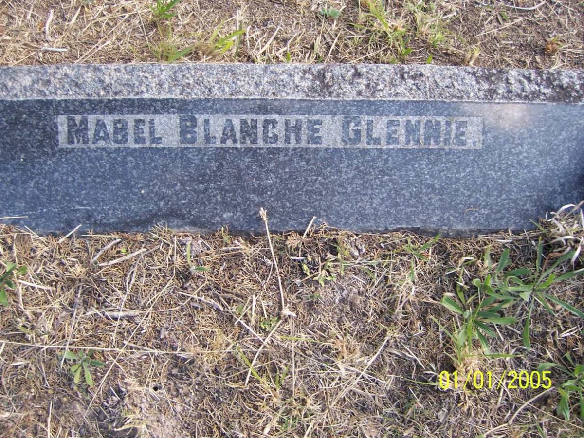 GLENNIE Mabel Blanche