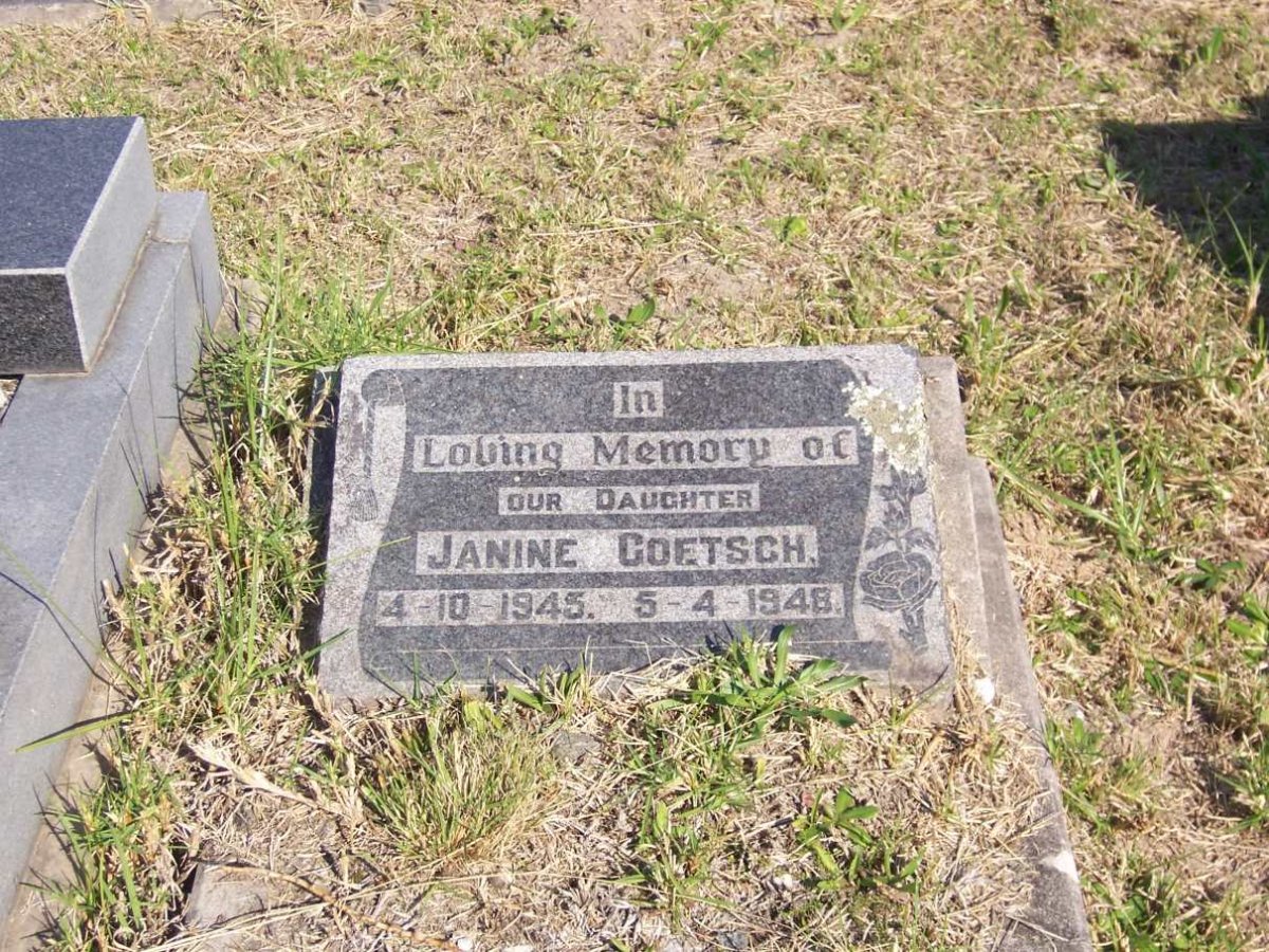 GOETSCH Janine 1945-1948
