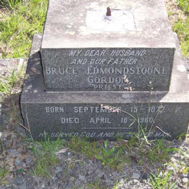 GORDON Bruce Edmondstoune 1877-1960