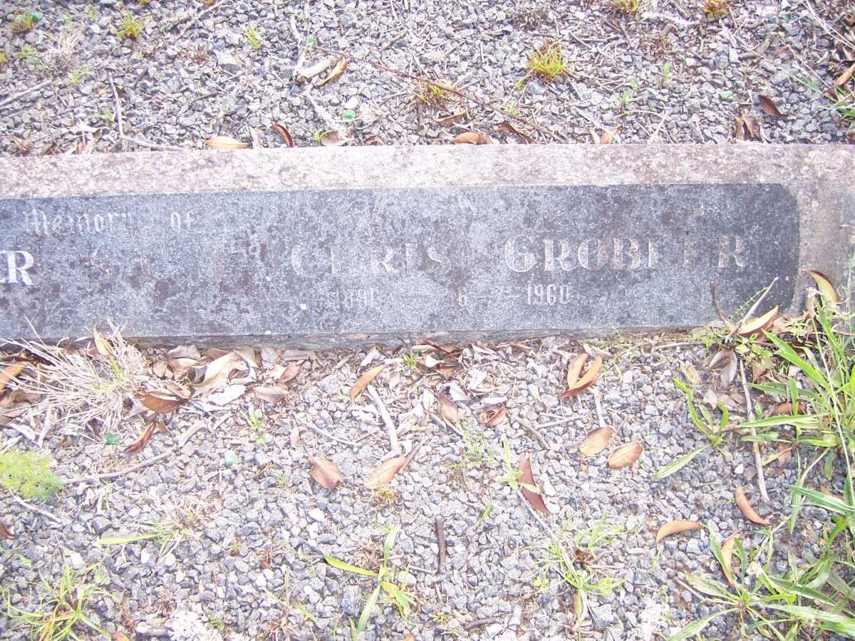 GROBLER Chris 1891-1960