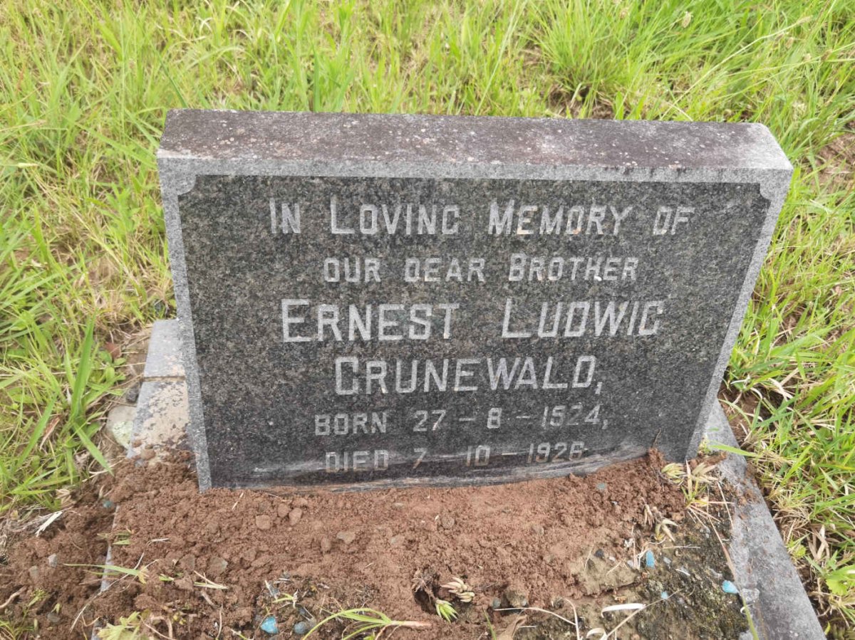 GRUNEWALD Ernest Ludwig 1924-1926