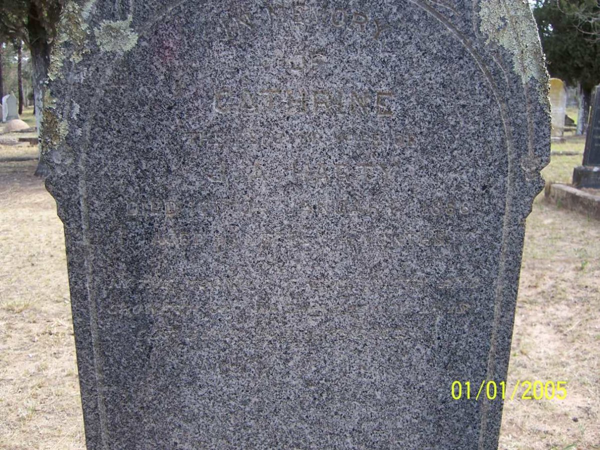 HARTY Cathrine -1886