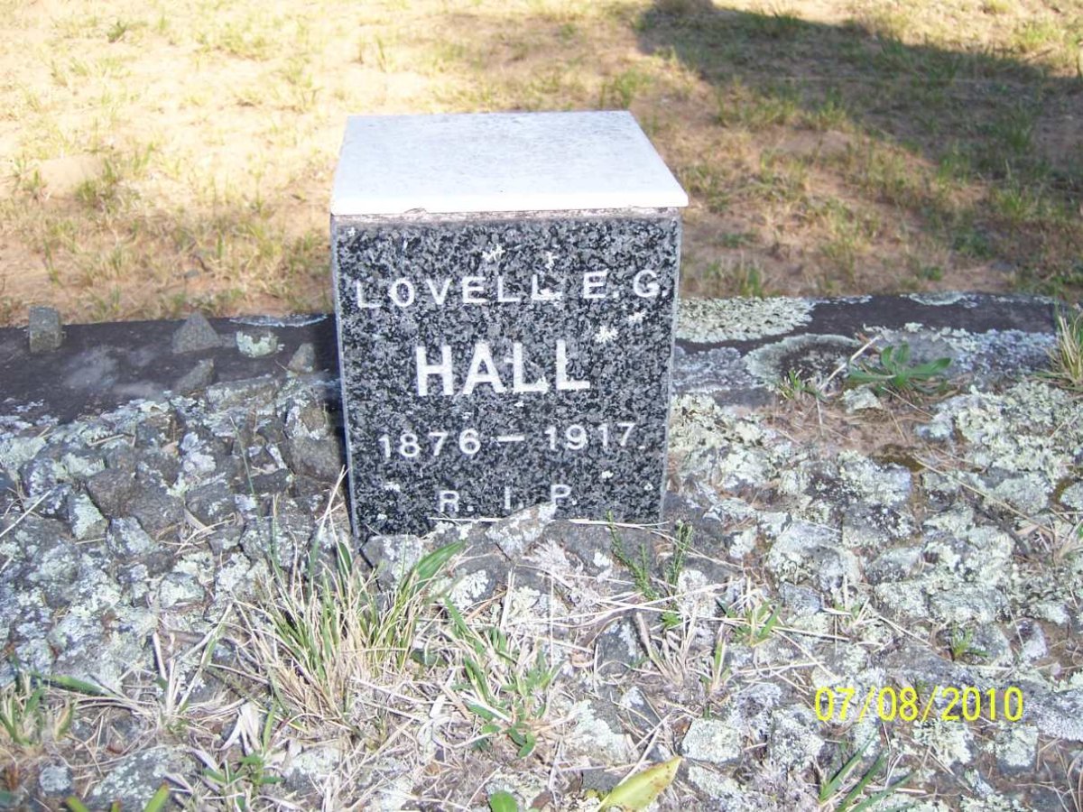 HALL Lovell E.G. 1876-1917