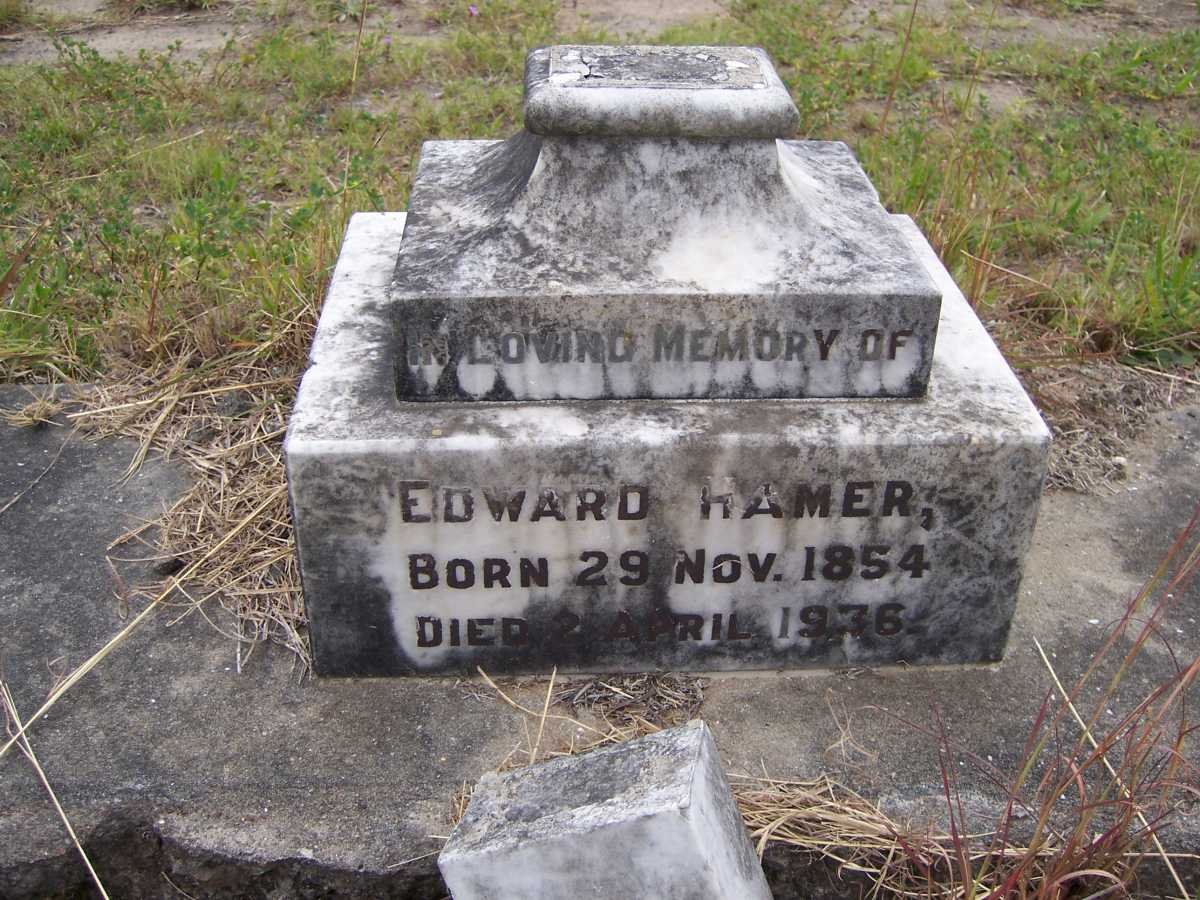 HAMER Edward 1854-1936