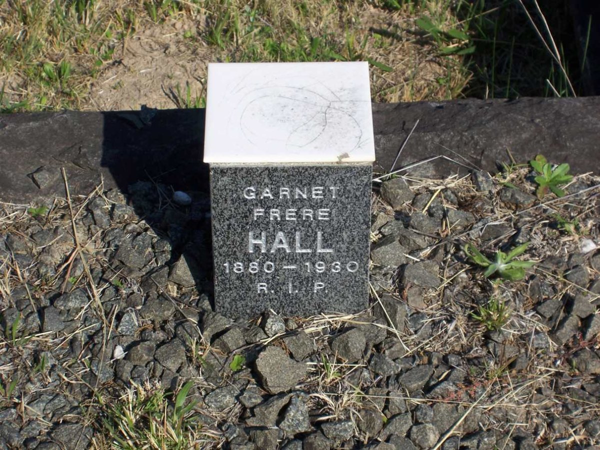 HALL Garnet Frere 1880-1930