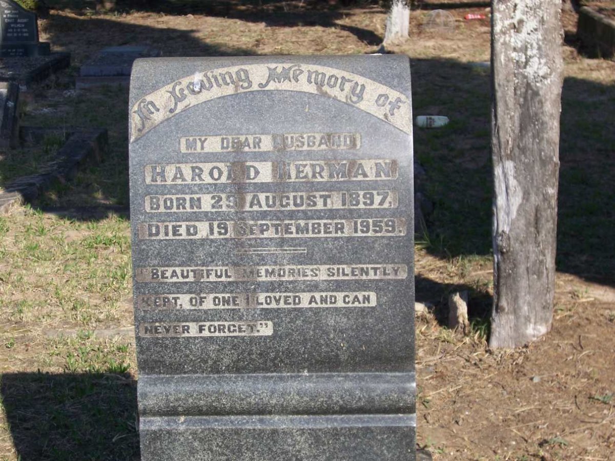 HERMAN Harold 1897-1959