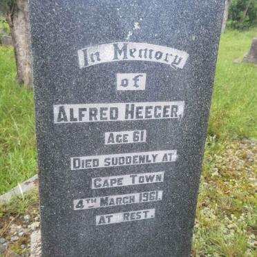 HEEGER Alfred -1961