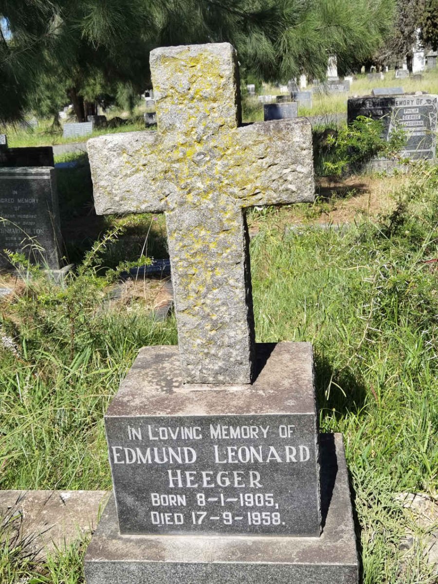 HEEGER Edmund Leonard 1905-1958