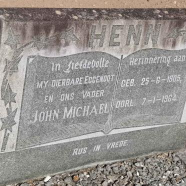 HENN John Michael 1905-1964