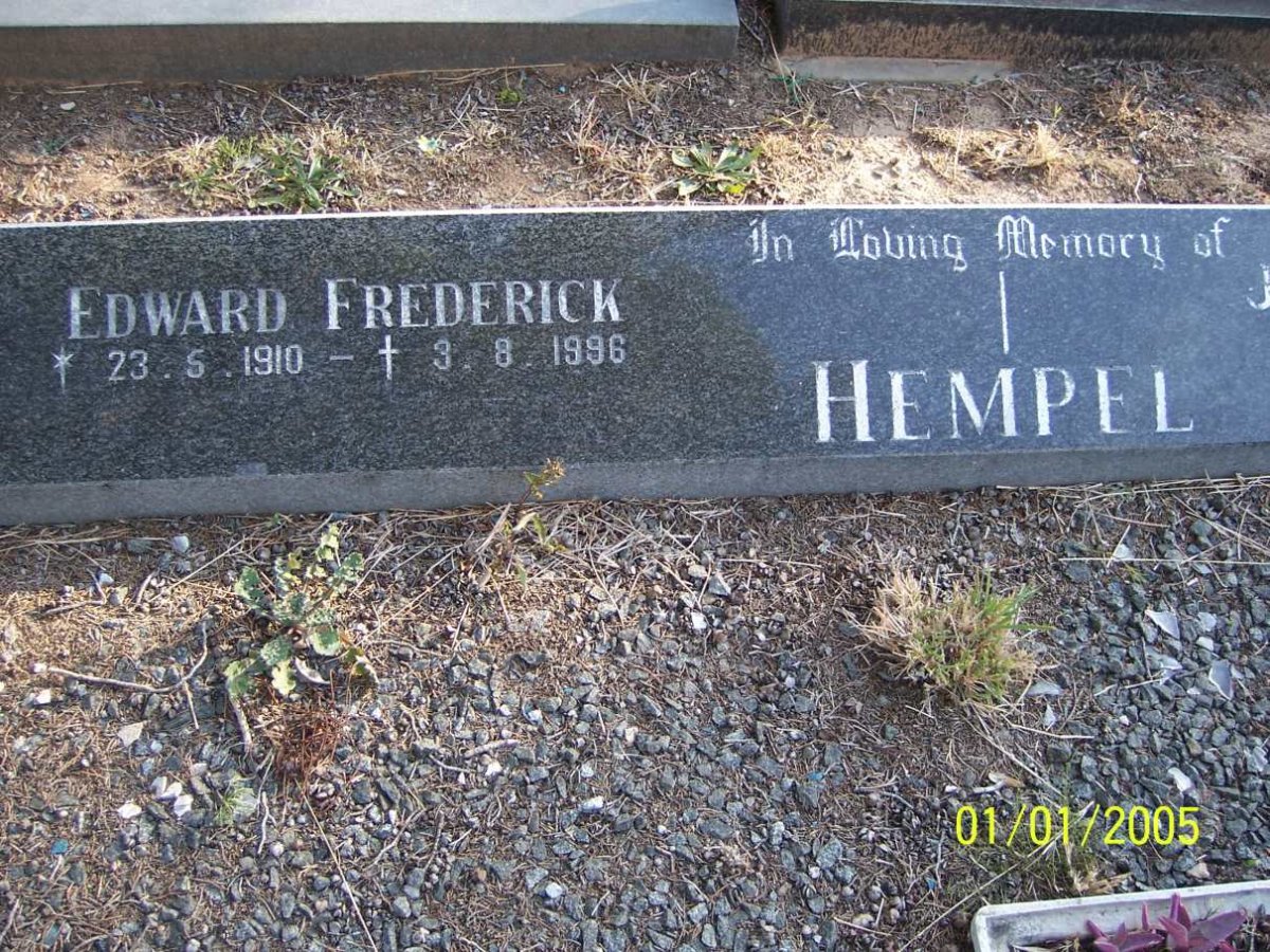 HEMPEL Edward 1914-1996